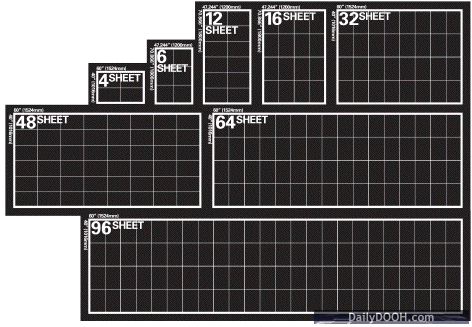 Outdoor Sheet Sizes