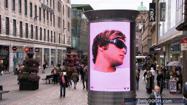 Streetlive running an Oakley campaign