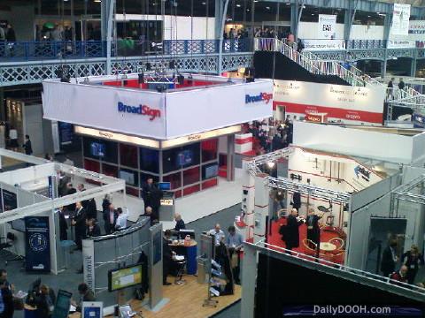 Broadsign Stand at Screen Expo Europe