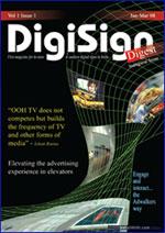 DigiSIgn Digest (Jan - Mar 08) Vol 1 Issue 1 Cover