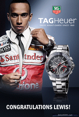 TAG Heuer CONGRATULATIONS LEWIS