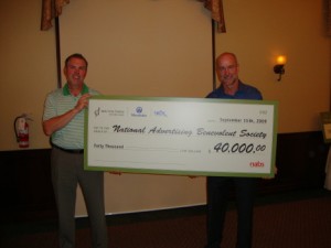 gobi1 Stéfan Danis with Mike Fenton, NABS president & CEO