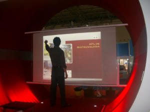 116 Inch Rear Projection Inovatec BH Large Format Exhibition (6)