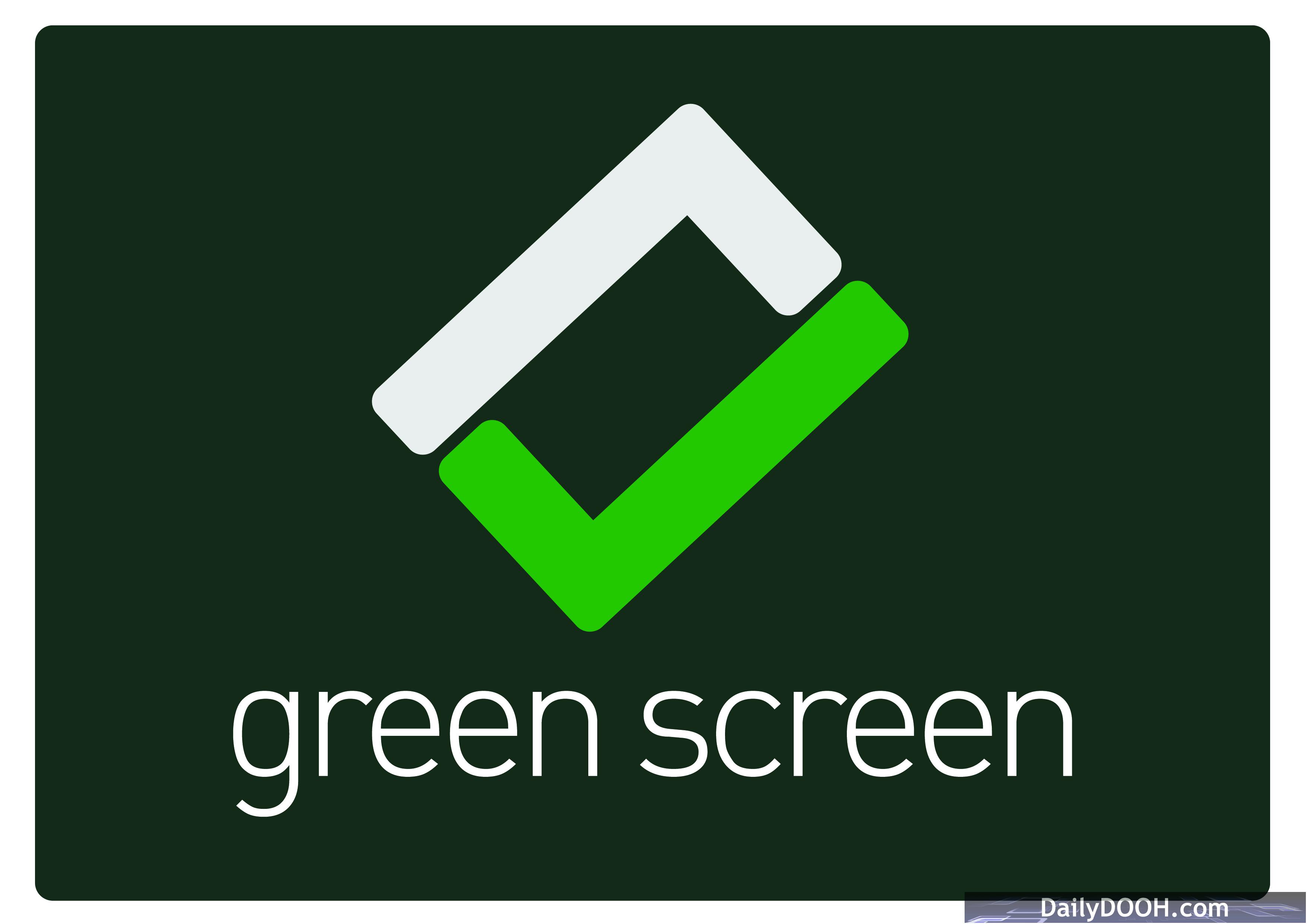 green screen logo