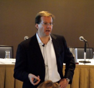 Francois presenting for us back in October 2011