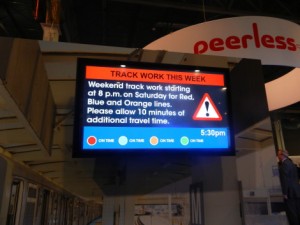 For Train Safety and Information