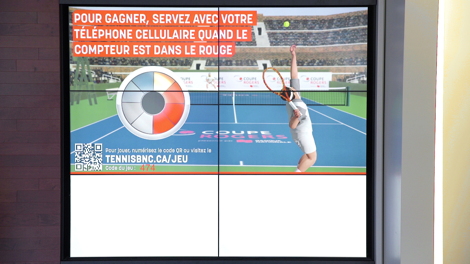 Interactive Tennis App