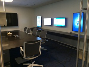 Part of the main boardroom