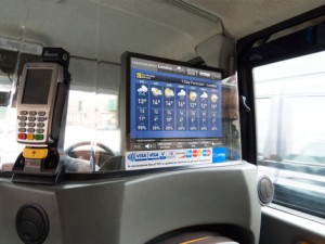 VeriFone Weather In-Taxi